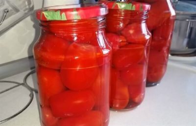 помидоры на зиму с уксусом