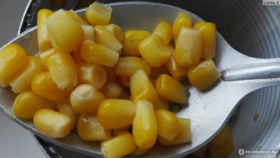 консервированная кукуруза в початках