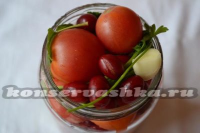 помидоры на зиму с гвоздикой