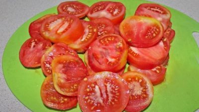 как солить помидоры в желатине