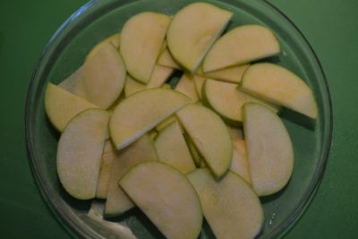как резать яблоки для сушки