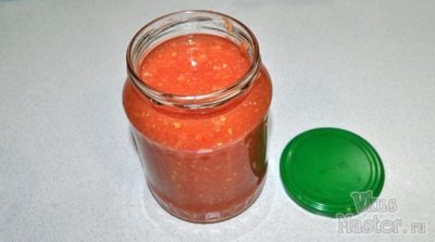 острая приправа из помидоров на зиму